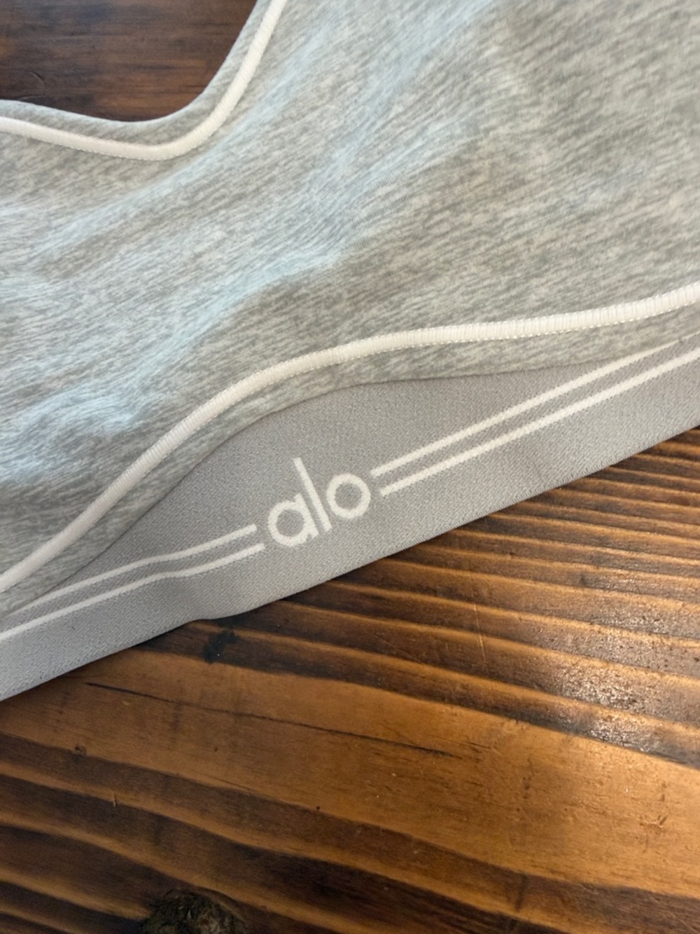 ALO Alosoft Better Together Bra
Light Heather Gray   Size 36C. Like new. - Picture 2 of 6